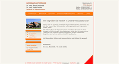 Desktop Screenshot of dr-bernd-reinholdt.de
